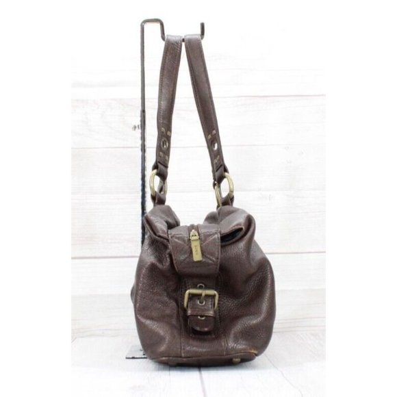 Hobo International Brown Pebbled Leather Purse Hobo Shoulder Bag - Picture 4 of 9